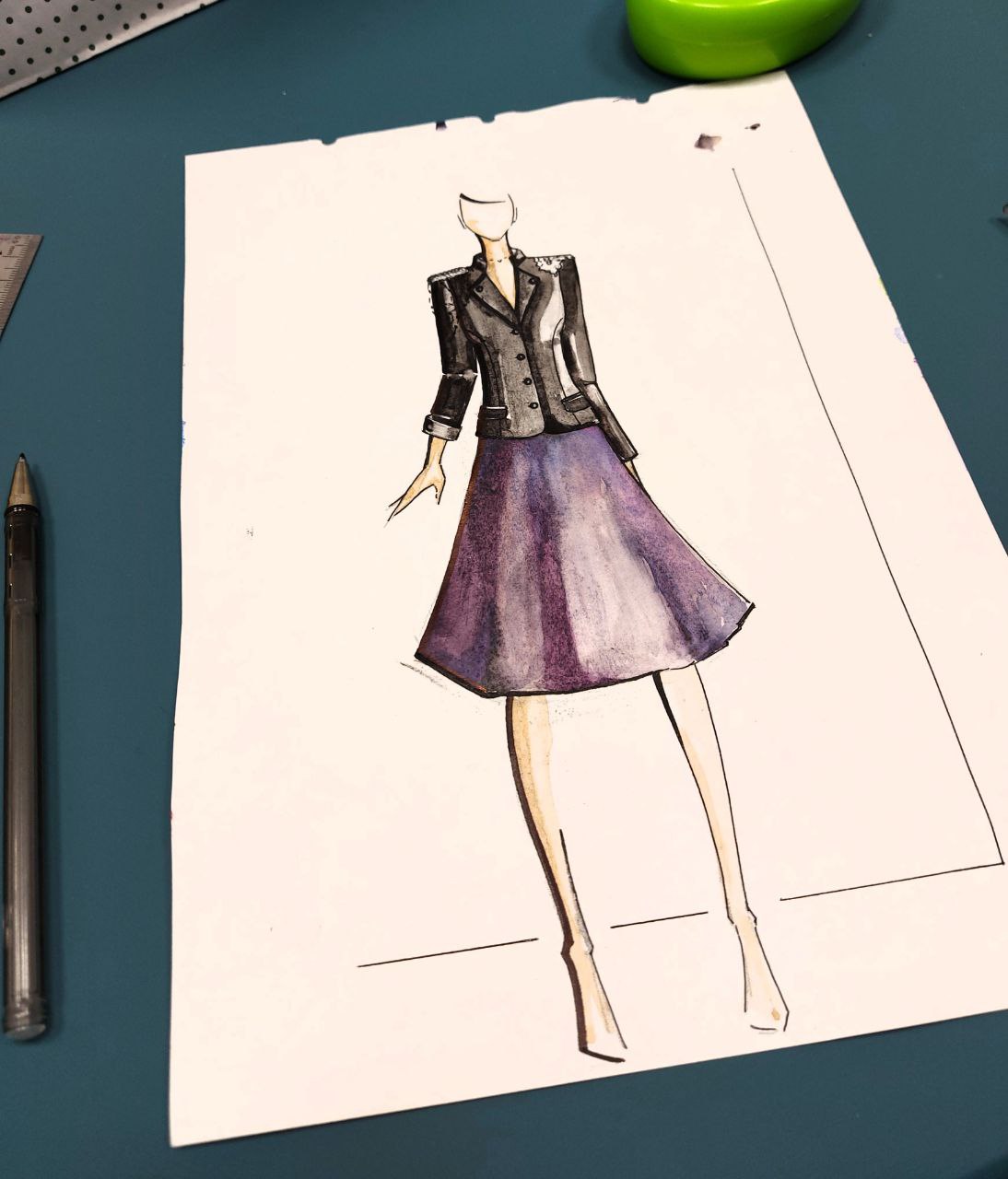 Эскиз платья
